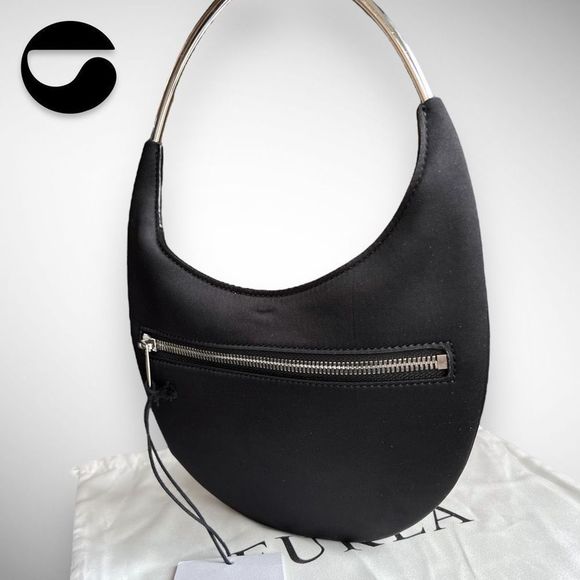 🚫SOLD ON DEPOP🚫NWT Coperni Ring Swipe Mirror Stud Black Shoulder / Top Handle - Picture 6 of 17